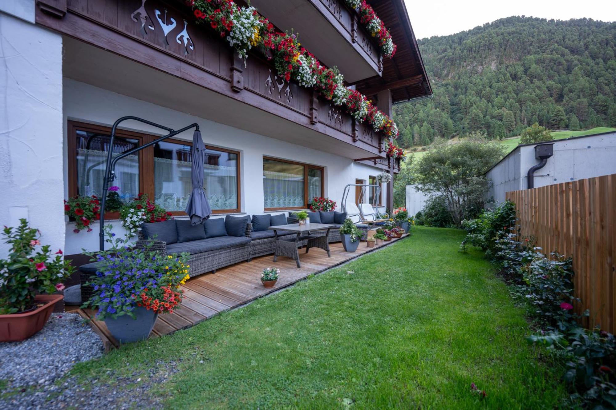 Gaestehaus -Pension Edelweiss Vent Exteriér fotografie